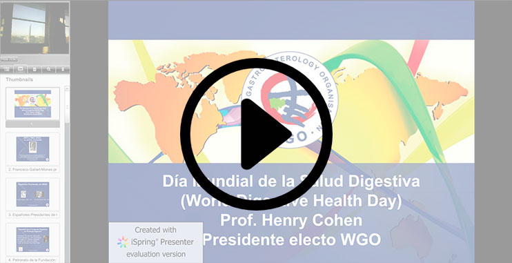Vídeo Día Mundial Salud Digestiva 2011